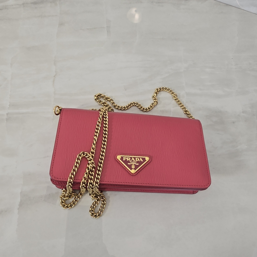 Prada Mini Vitello Crossbody/Shoulder Bag